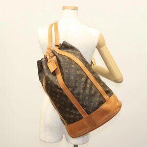 LOUIS VUITTON Monogram Randonnee GM Shoulder Bag M42244 LV Auth 139425